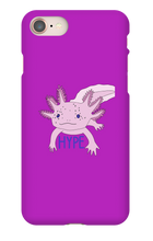 Kirby The Axolotl iPhone Phone Cases