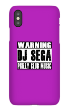 DJ Sega Warning iPhone Case