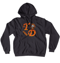 T+D with Logo and 30000 Hoodies (No-Zip/Pullover)
