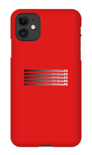 foxymangleclubgallegos iPhone Phone Cases