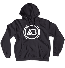 Burger White Logo Hoodies (No-Zip/Pullover)