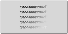 bigdaddypwn5 XXL Gaming Mousepad