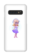 jillyfishwhite1 Samsung Phone Cases