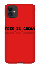 toes_is_godly iPhone Phone Cases
