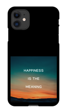 Happiness is the meaning iPhone Cases
