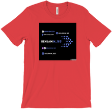 black background T-Shirts