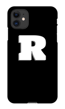 Ryan Syed iPhone Case White Logo