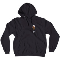 White hair hoodie