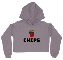 Chips Crop Hoodie