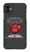 Viking Family Heart iPhone Phone Cases