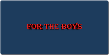 For the Boys XXL Gaming Mousepad