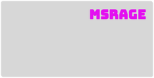 MsRage XXL Gaming Mousepad