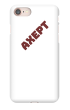 axept_z iPhone Phone Cases