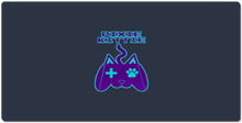 Pixiekittie Logo Mousepad XXL (Purple/Blue)