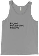 Boycott Delay-Based Netcode Tank Tops