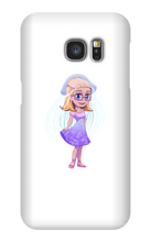 jillyfishwhite1 Samsung Phone Cases