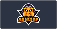 Sunchip Retro Logo XXL Gaming Mousepad