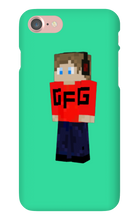Gaming For Greatness Minecraft Skin iPhone Case