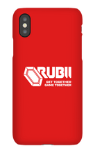 Rubii iPhone Phone Cases (white logo)