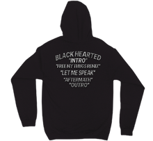 Black Hearted Tracklist Hoodie