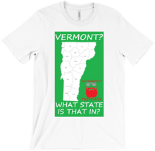 WHAT STATE?  T-SHIRT w/LOGO