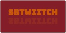 sbtwiitch XXL Gaming Mousepad