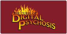 The Curse of Digital Psychosis XXL Gaming Mousepad