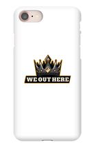 King Zyrax WE OUT HERE iPhone Cases