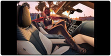 Cruisin' For a Bruisin' Large Mousepad