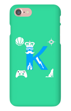 keekster_ Logo (White) iPhone Phone Cases