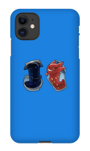 Red and Blue iPhone Phone Cases