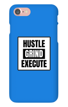 HUSTLE GRIND EXECUTE iPhone Phone Cases