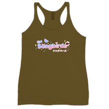 Women's Racerback Tanktop - Bubble Logo
