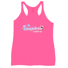 Women's Racerback Tanktop - Bubble Logo
