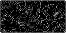 White Topographic XXL Gaming Mousepad
