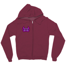 xNightHuntress zip-up-hoodie