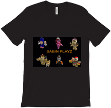 sabin playz t-shirt ( made by shiba )