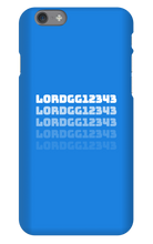 lordgg12343 iPhone Phone Cases