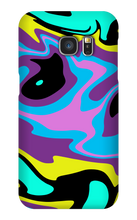 80's swirl Samsung Phone Cases