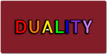 Duality Rainbow Minimal XXL Gaming Mousepad