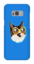 CoolAmora Blue Print Samsung Phone Cases