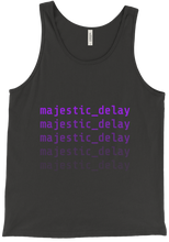 Majestic_Delay Text Fade Tank Top