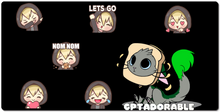cptadorable XXL Gaming Mousepad Limited Edition