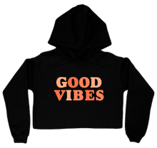 Good Vibes Cropped Hoodie
