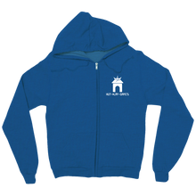 hutplaygames zip-up hoodie