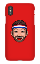 Sweaty Steve iPhone Case (Clean Theme)