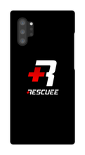 RESCUEE Samsung Phone Case White and Red Logo