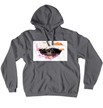 Mt. Fuji Demon Hoodie (No-Zip/Pullover)