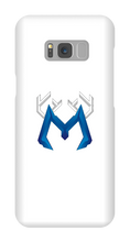 Blue logo Samsung Phone Cases
