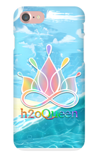 h2oQueen Beach Logo iPhone Phone Cases